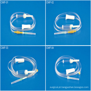 Conjunto médico IV com PVC de grau